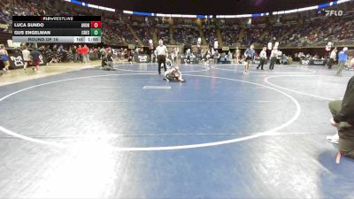 80 lbs Round Of 16 - Luca Sundo, Avonworth vs Gus Engelman, Crestwood