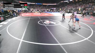Quarterfinal - Ella Hammon, Palmyra vs Emma Glendy, Lakeview