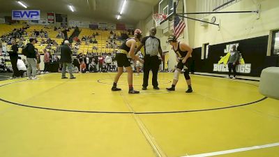 155-B lbs Consolation - Axel Diamond, Jay Junior High vs Paul Howe, Jay Junior High