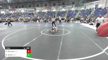 40 lbs Final - Dawson Harrison, Colorado Outlaws vs Milo Smith, Montrose Elite