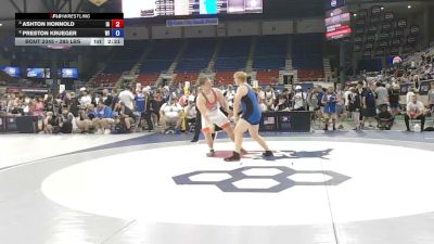 285 lbs Quarters - Ashton Honnold, Iowa vs Preston Krueger, Wisconsin