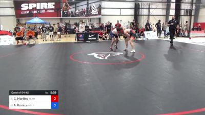 70 kg Consi Of 64 #2 - Christopher Martino, Team Idaho Wrestling Club vs Aj Kovacs, Wolfpack Wrestling Club