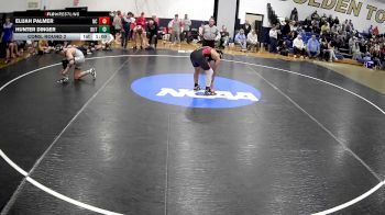 160 lbs Cons. Round 2 - Elijah Palmer, New Castle vs Hunter Dinger, Butler