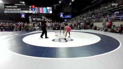 138 lbs Cons. Sub-rd Of 32 - Deven Lopez, CO vs Zytavius Williams, MN