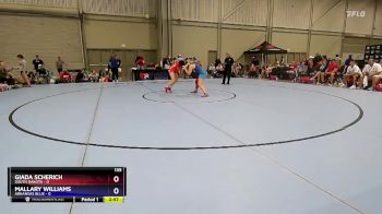 135 lbs 2nd Wrestleback (16 Team) - Giada Scherich, South Dakota vs Mallary Williams, Arkansas Blue