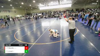 72 lbs Cons. Round 2 - Tyson Linnell, Stallions Wrestling Club vs Ty Roundy, Davis Wrestling Club