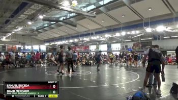 195 lbs Semis & 3rd Wb (16 Team) - David Mercado, Gulf Coast Grappling Academy vs Samuel Euceda, Assassins Pink