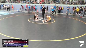 78 lbs Round 2 - Jayden Heyano, Dillingham Wolverine Wrestling Club vs Teil McIntyre, Bethel Freestyle Wrestling Club