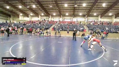 144 lbs 3rd Place Match - Ariana Mercado, CA vs Hana Duus, CA