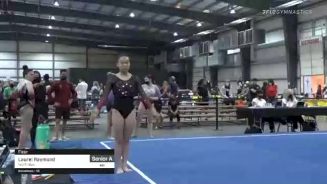 Laurel Raymond - Floor, North Bay - 2021 Region 1 Women's Championships