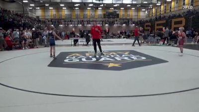 84 lbs Champ. Round 1 - Mac Heysinger, Mustang Wrestling Club vs Kuper Case, Siouxland Wrestling Academy