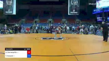 122 lbs Round Of 32 - Ariana Carrasquillo, Virginia vs Trinity Howard, Arizona