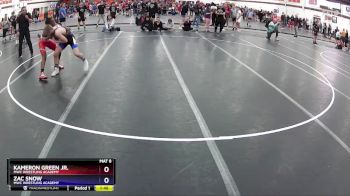 120 lbs Round 2 - Kameron Green Jr., MWC Wrestling Academy vs Zac Snow, MWC Wrestling Academy