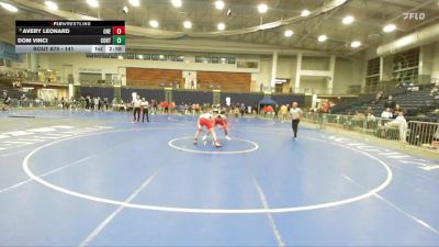 141 lbs 1st Place Match - Dom Vinci, Cortland vs Avery Leonard, Oneonta State