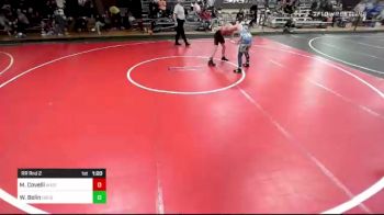 106 lbs Rr Rnd 2 - Mason Covelli, Wiggins Pee-wee vs Wyatt Bolin, Douglas Wrestling Club