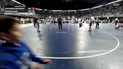 65 lbs Consy 1 - Alexander Gerasimov, Nazareth vs Macklin Allen, Avon Grove