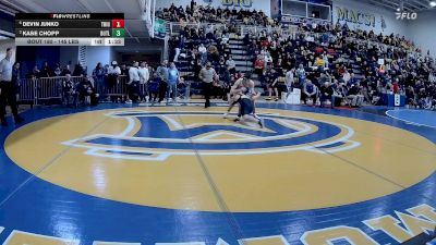 145 lbs Quarterfinal - Devin Junko, Trinity vs Kase Chopp, Butler Area