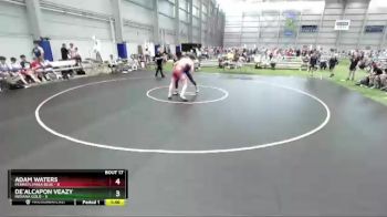 182 lbs Semis & 3rd Wb (16 Team) - Adam Waters, Pennsylvania Blue vs De`Alcapon Veazy, Indiana Gold