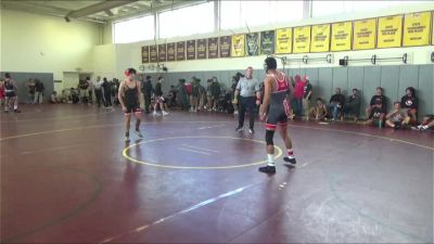 133 lbs Champ. Round 2 - Zeth Cerda, Fresno City College vs Leland Macias, Lassen College