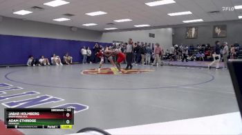 150 lbs Cons. Round 3 - Adam Ethridge, Franklin vs Jabar Holmberg, Brentwood Aca.