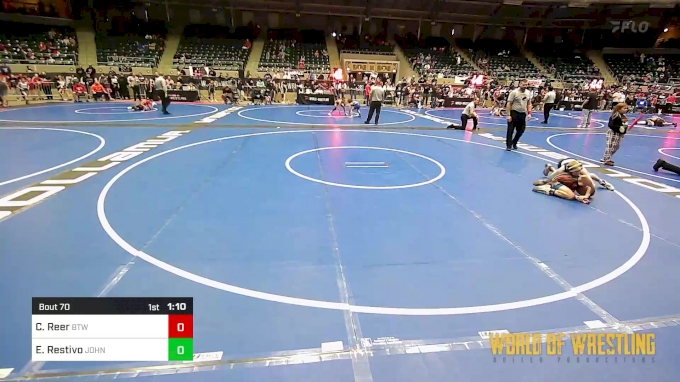 80 lbs Semifinal - Cohen Reer, Burnett Trained Wrestling vs Evan ...