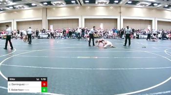 95 lbs Round Of 16 - Jacob Dominguez, Elite Force WC vs Tate Robertson, Team H20s