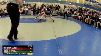 157 lbs Quarters & Wb (16 Team) - Tymothy James, Lowell vs Dominic Rivera, Hobart