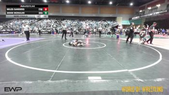 46 lbs Semifinal - Miles Sanders, Team Tulsa Wrestling Club vs Jesse Morales, SoCal Hammers