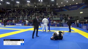 ANA JULIA AYALA ESEVERRI vs AINO ELINA TUOMINEN 2024 European Jiu-Jitsu IBJJF Championship