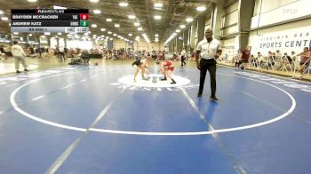 106 lbs Rr Rnd 1 - Andrew Katz, OBWC White vs Brayden McCracken, The Fort Hammers