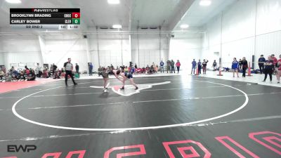 105 lbs Rr Rnd 2 - Brooklynn Brading, Choctaw Girls A vs Carley Bower, Cleveland