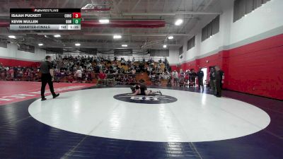 215 lbs Quarterfinal - Isaiah Puckett, Concord vs Kevin Mullen, Bow