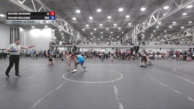 152 lbs Round 4 (6 Team) - Hayden Manning, Lady Assassins vs Taylor Williams, All I See Is Gold Academy