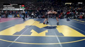 4A 215 lbs Champ. Round 1 - Alex Arredondo, Fruitland vs Hugh Andrews, American Falls