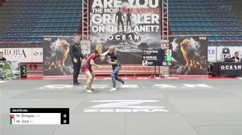Maruša Šmigoc vs Martina Zola 2025 Ocean BJJ Trials Pistoia