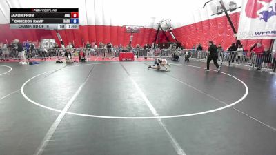 94 lbs Champ. Rd Of 16 - Jaxon Prom, AWA vs Cameron Ramp, Backyard Brawlers