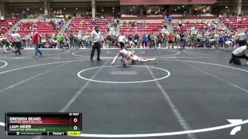 155 lbs 1st Place Match - Dresden Beard, Andover Wrestling Club vs Liam Nider, Manhattan Wrestling Club