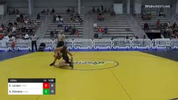 132 lbs Prelims - Elijah Larsen, Top Of Utah Wrestling Club vs Alijah Stevens, HoneyBadgerz