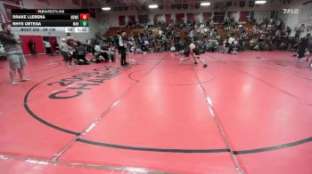 99-108 lbs Round 1 - Drake Llerena, High Desert Wrestling Club vs Rhys Ortega, Ridgecrest Wrestling Club