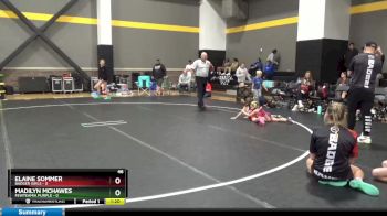 46 lbs Round 2 (4 Team) - Elaine Sommer, Badger Girls vs Madilyn McHawes, FEWTeamIA Purple