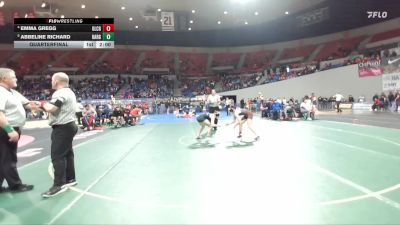 6A/5A Girls 120 Quarterfinal - Abbeline Richard, Barlow Girls vs Emma Gregg, Glencoe Girls
