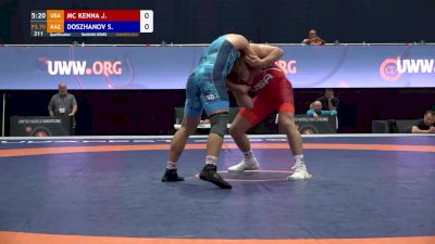 70 kg Qualif - Joey McKenna, USA vs Sanzhar Doszhanov, KAZ