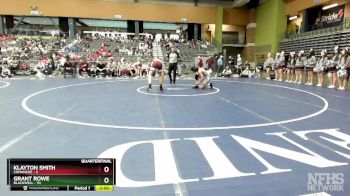 144 lbs Quarterfinals (8 Team) - Klayton Smith, COMANCHE vs Grant Rowe, BLACKWELL