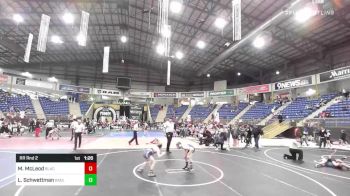 85 lbs Rr Rnd 2 - Magnus McLeod, Black Fox Wr Ac vs Lincoln Schwettman, Badlands Elite