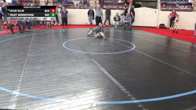 69_G lbs Round Of 16 - Ellie Ellis, Waynesburg Central vs Riley Bennethum, Northern Lebanon