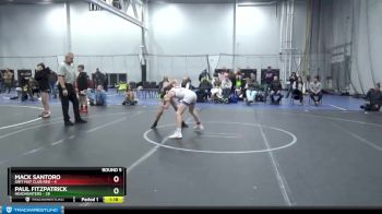 96 lbs Round 5 (6 Team) - Mack Santoro, Grit Mat Club Red vs Paul Fitzpatrick, Headhunters