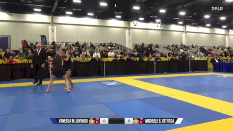 Michelle S. Estrada vs Vanessa M. Lenyard 2024 World IBJJF Jiu-Jitsu No-Gi Championship