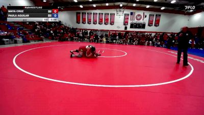 207 lbs Quarterfinals (8 Team) - Maya Cruz, Santa Ana College vs Paula Aguilar, Sacramento City College