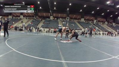 184 lbs Cons. Round 4 - Derek Washington, Southeastern vs Maison Kleist, Marian University