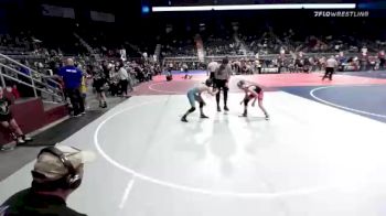 98 lbs Semifinal - Mason Madel, North Montana WC vs Aaron Huntoon, Chaparral WC